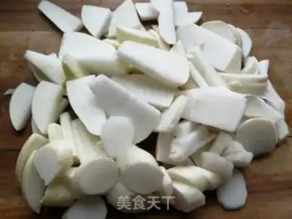 Make Powdered radish step 2