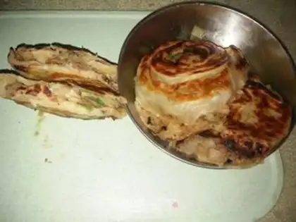 Make Muffin beef cake step 15
