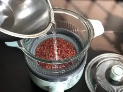 Make Red bean rice balls step 1