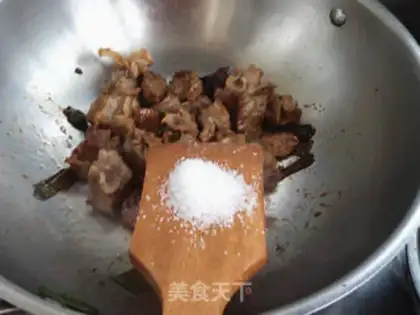Make Cow ribs for the yellow mushroom step 8
