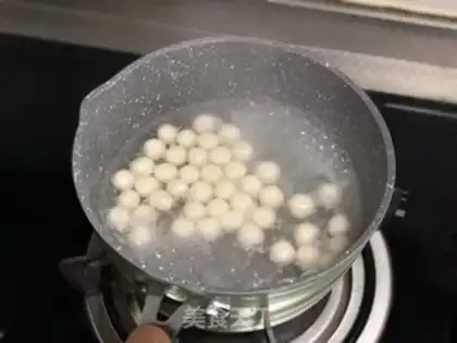 Make Red bean rice balls step 6