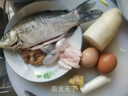 Make Squid radish soup step 0