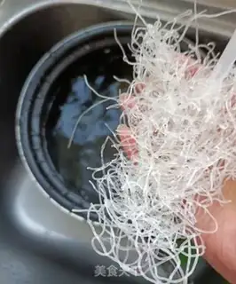 Make A radish fan step 3