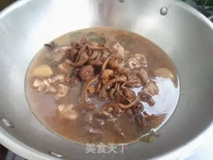 Make Cow ribs for the yellow mushroom step 11
