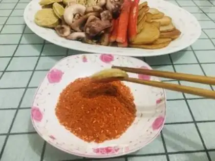 Make Spicy powder step 7