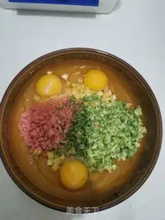 Make A broccoli eggcake step 1