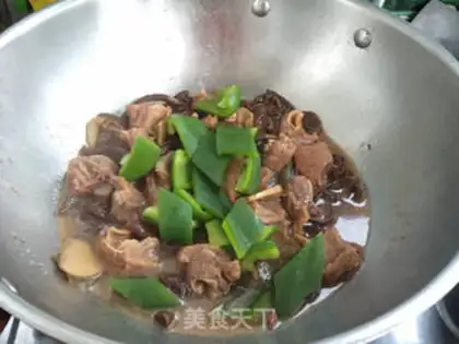 Make Cow ribs for the yellow mushroom step 14