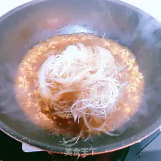 Make A meat powder fan step 4