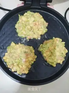 Make A broccoli eggcake step 4
