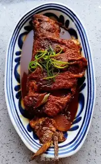 Make Honey sauce, fried fish step 15