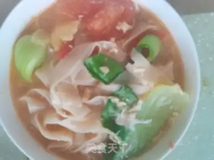 Make Tomato egg noodles step 7
