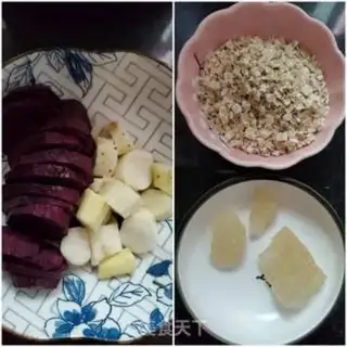 Make Potato mountain medicine oatmeal step 0