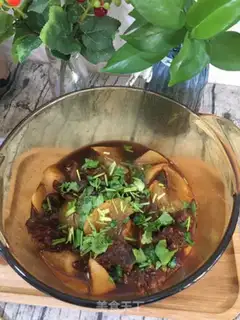 Make The radish gravy step 7