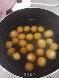 Make Red sugar, sweet potato balls step 5