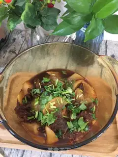 Make The radish gravy step 8