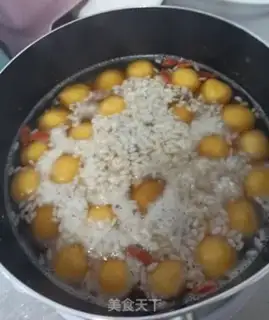 Make Red sugar, sweet potato balls step 6
