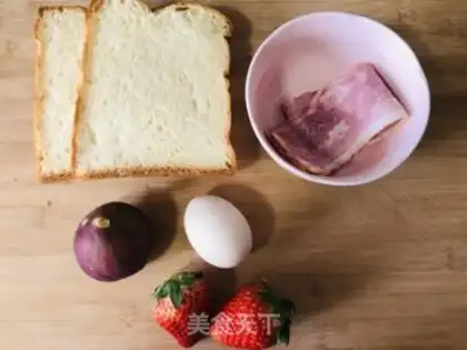 Make Bacon egg sandwich step 0