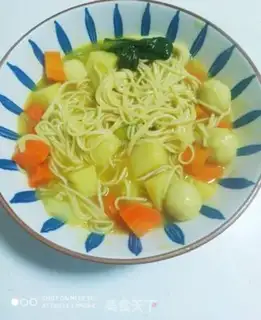 Make Curry noodles step 3