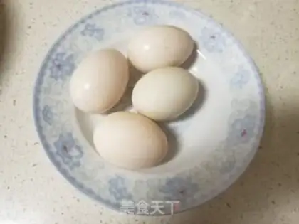 Make A duck egg bun step 0