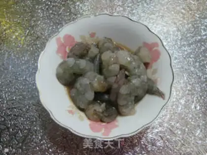 Make Shrimp and iron sticks step 2