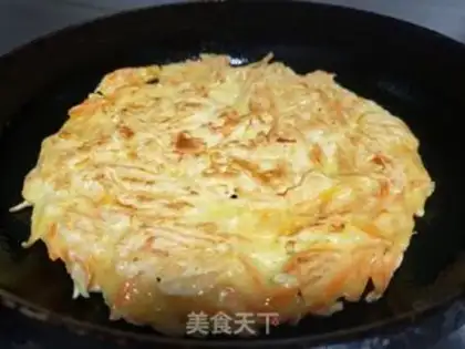 Make Carrots, pancakes step 5