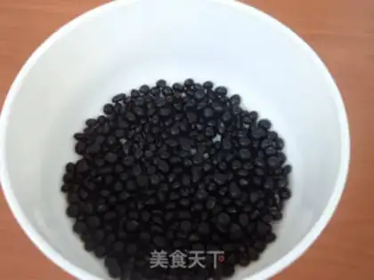 Make Peanut black soy step 0