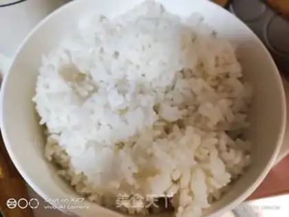 Make Tofu tofu fried rice step 1