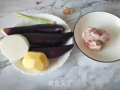 Make Cheese and potatoes with carrots step 0