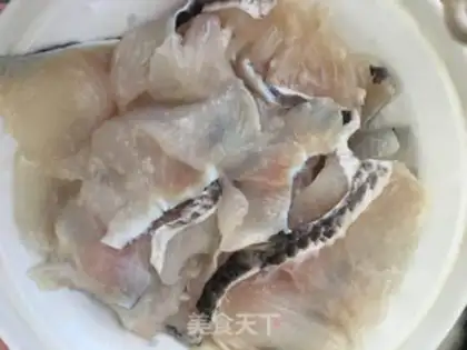 Make Steamed black fish step 1