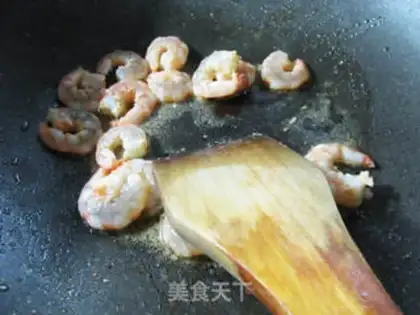 Make Shrimp and iron sticks step 4
