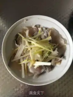 Make Steamed black fish step 2