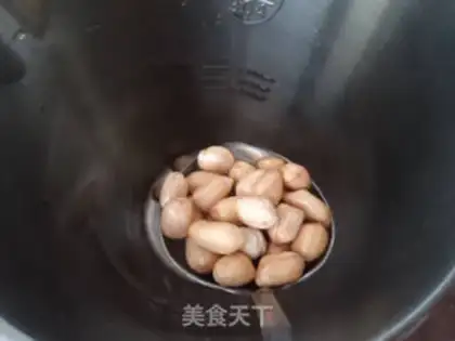 Make Peanut black soy step 4