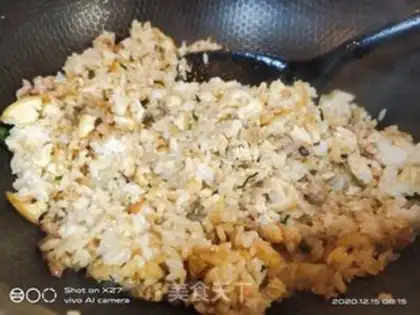 Make Tofu tofu fried rice step 5