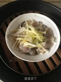 Make Steamed black fish step 3