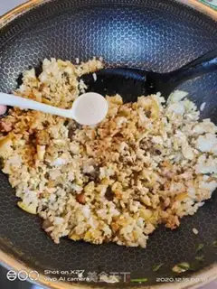 Make Tofu tofu fried rice step 6