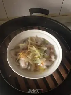 Make Steamed black fish step 4