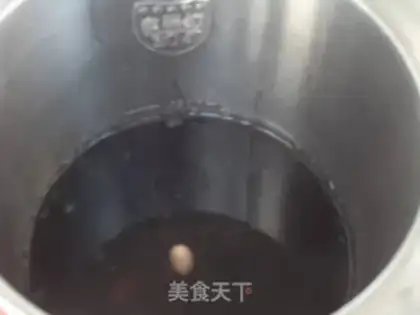 Make Peanut black soy step 6