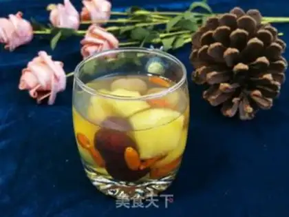 Make Cinnamon round fruit tea step 4
