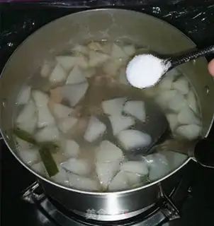 Make The radish soup step 8