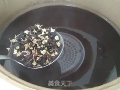 Make Red bean, black rice step 4