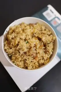 Make Tofu tofu fried rice step 8