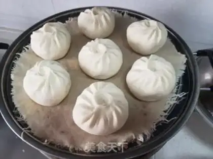 Make A duck egg bun step 12