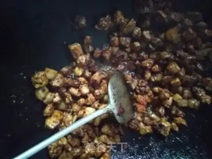 Make Potato red meat step 5