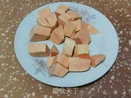 Make Potato fruit tea step 2