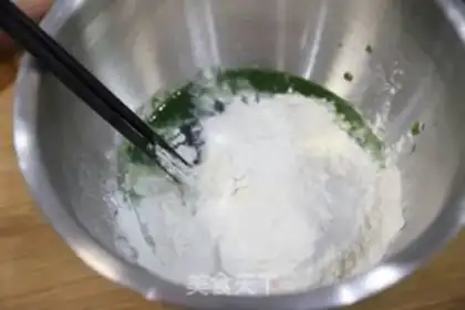 Make Spinach Hand pasta step 1