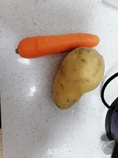 Make Carrot with potatoes step 0