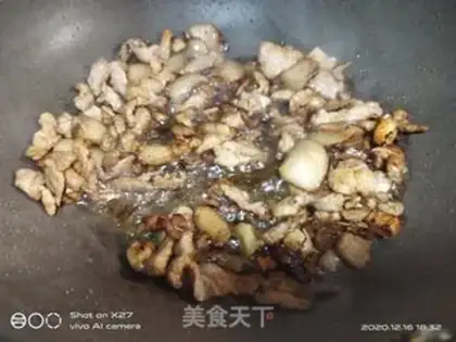 Make Soybeans burn meat step 5