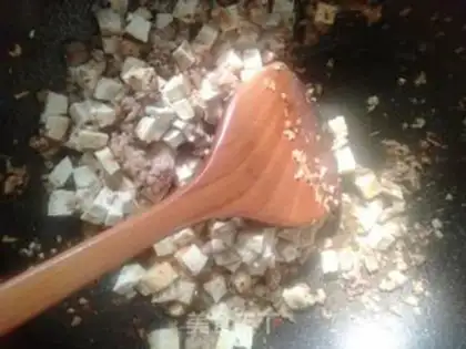 Make Garlic tofu step 3