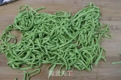 Make Spinach Hand pasta step 5