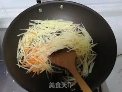 Make Carrot with potatoes step 3